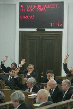 Senat przegłosował poprawki do budżetu