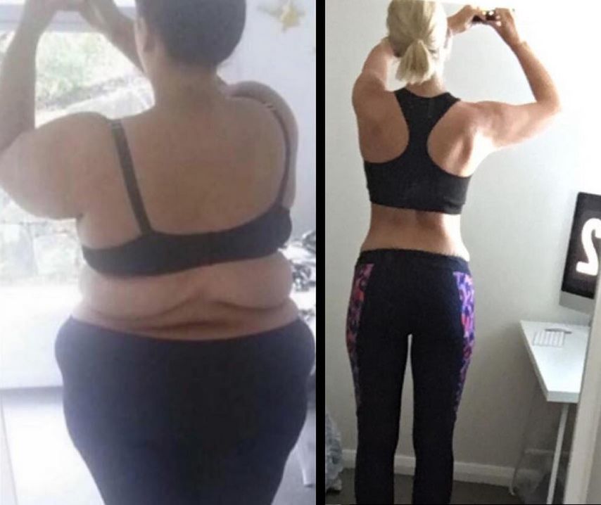 Schudła prawie 100 kg i zmieniła się w łabędzia