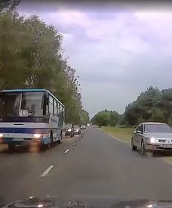 #dziejesiewmoto: ryzykowne wyprzedzanie, zderzenie w mieście i zjazd po pionowej skale