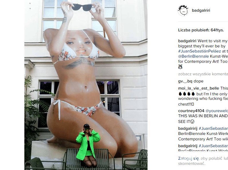 Rihanna ma posąg w Berlinie