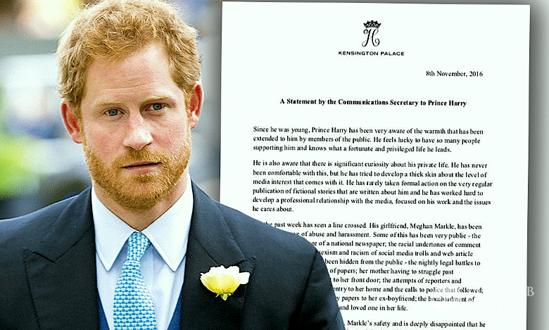 Cały świat w szoku! Pałac Kensington wystosował oficjalne oświadczenie w sprawie romansu księcia Harry'ego!