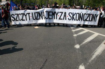 "Parada Miłości" a nie protesty alterglobalistów