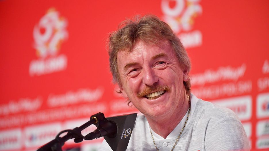 Prezes PZPN Zbigniew Boniek przed meczem z Kolumbią