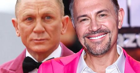 Daniel Craig niczym Krzysztof Ibisz? Panowie wybrali identyczne marynarki: "Prawdziwy mężczyzna różu się nie boi"