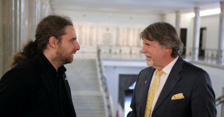 Andrzej Sośnierz został zapytany o to, czy głosował na syna. "Przesada"