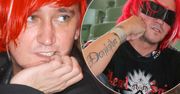 Michał Wiśniewski przerobił swój wielki tatuaż z imieniem żony! Co zastąpiło wielki zastąpiło napis "Dominika"?