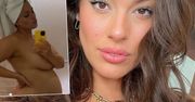 Ashley Graham urodziła bliźnięta! Przed porodem pokazała odważne zdjęcie gigantycznego brzuszka