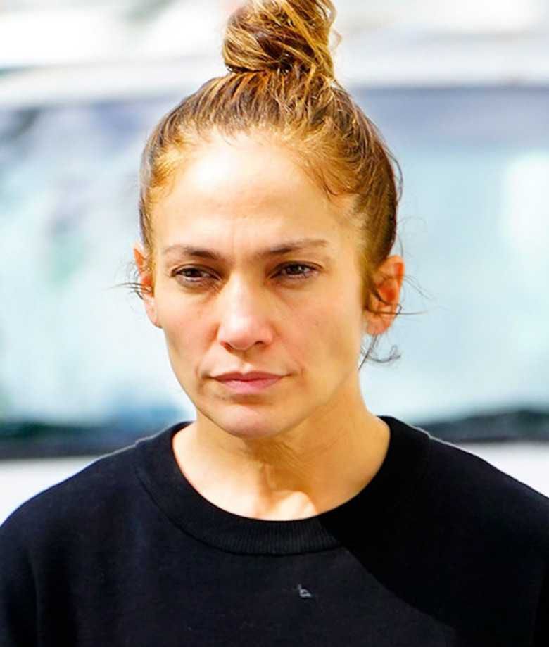 Jennifer Lopez bez makijażu. Zdjęcie paparazzi