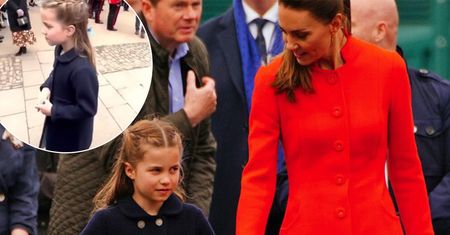 Nagranie z księżniczką Charlotte jest hitem. Jej reakcja na zachowanie autora filmiku podbija sieć. To urodzona królowa!