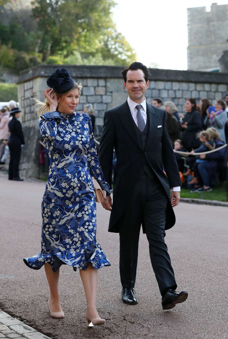 Karoline Copping i Jimmy Carr  – ślub księżniczki Eugenii i Jacka Brooksbanka