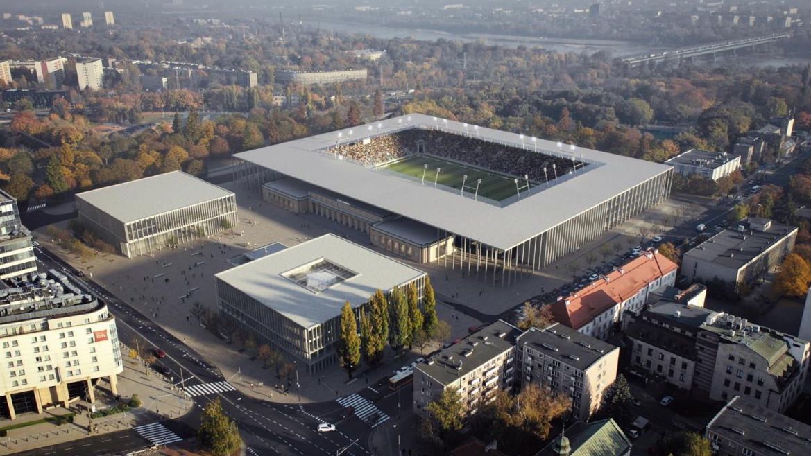 Tak ma wyglądać nowy stadion w Stolicy. 