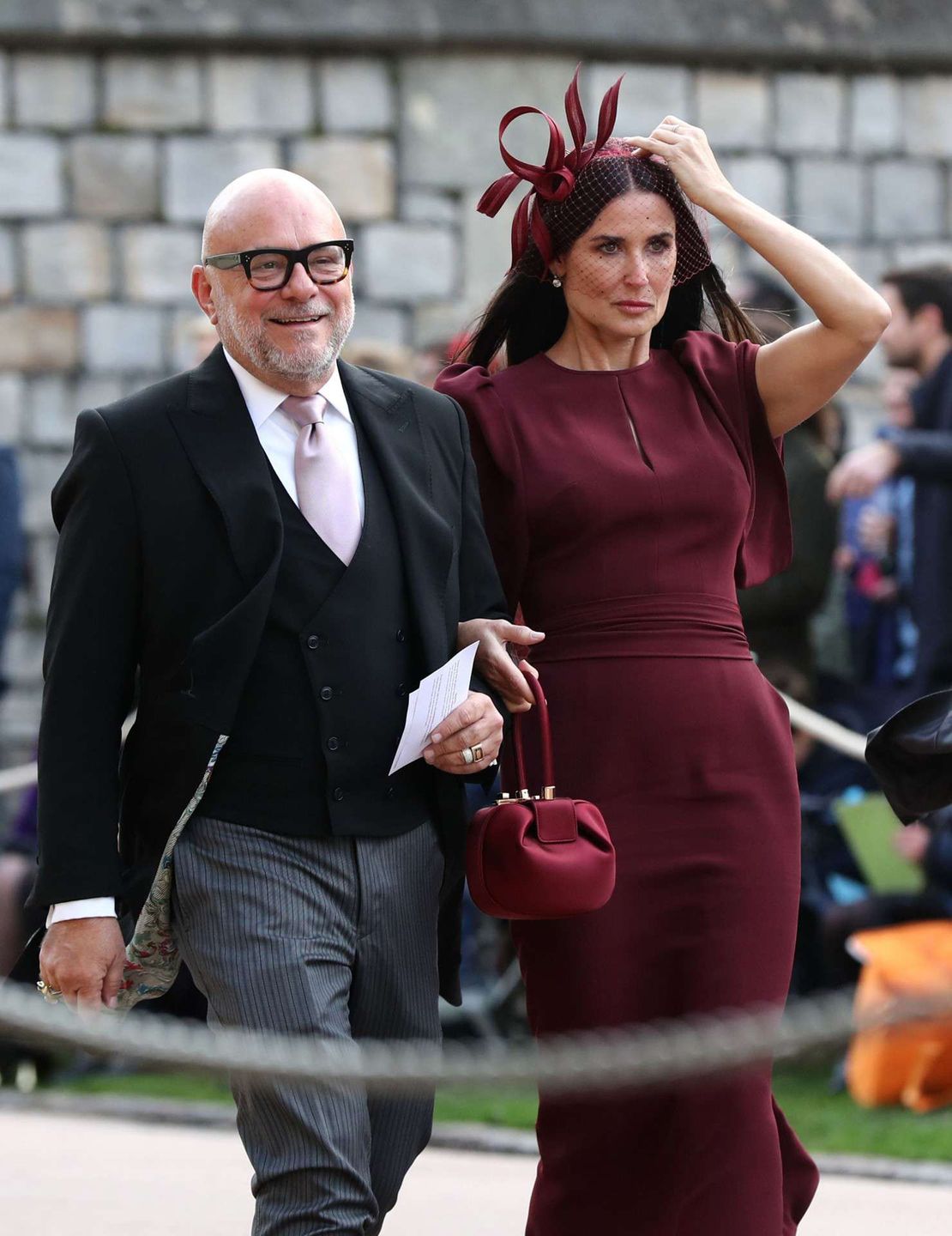Demi Moore – ślub księżniczki Eugenii i Jacka Brooksbanka