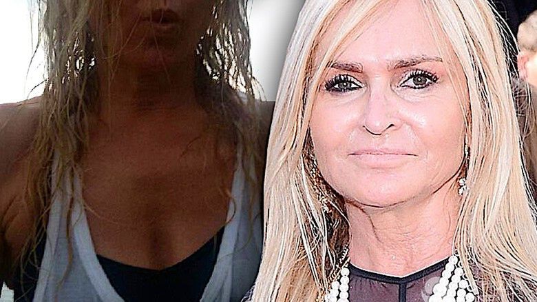 Monika Olejnik bez makijażu we Włoszech