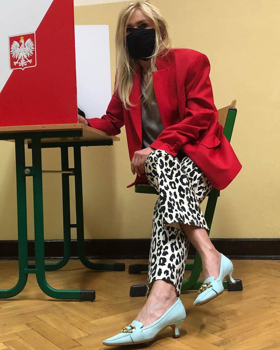 Monika Olejnik - gwiazdy głosują w II turze wyborów prezydenckich 2020