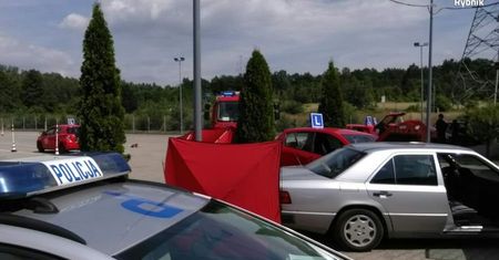 Rybnik. Kursantka śmiertelnie potrąciła egzaminatora. Są zarzuty