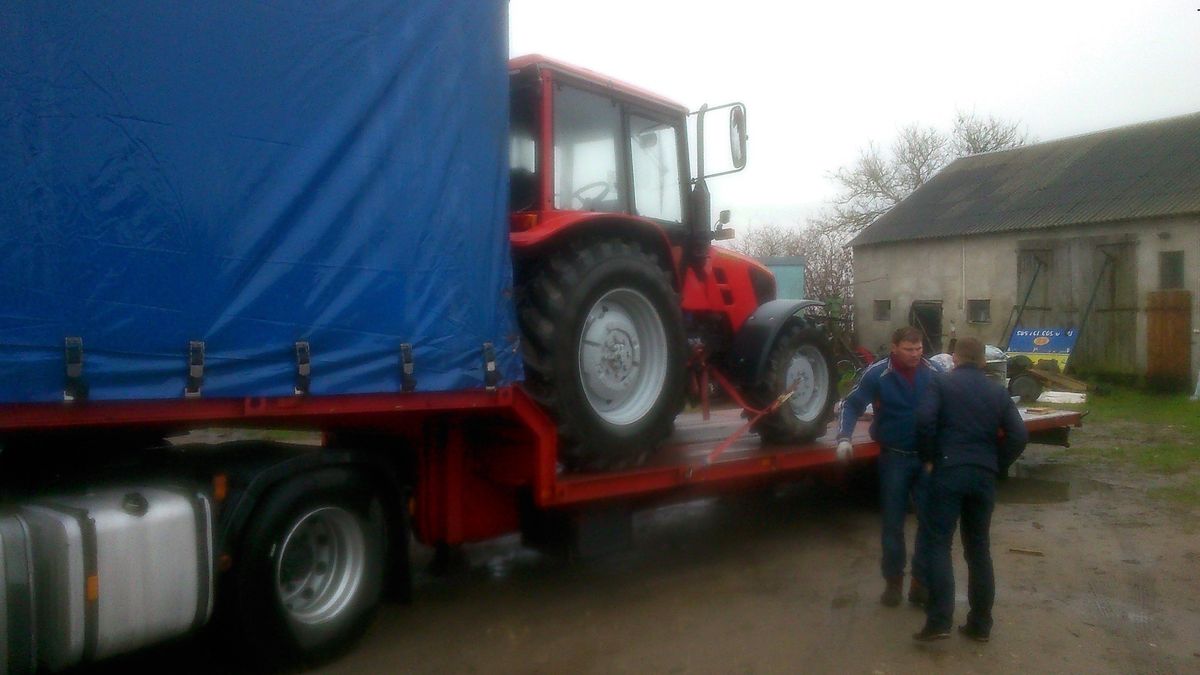 Ciągnik został zajęty w 2014 r.