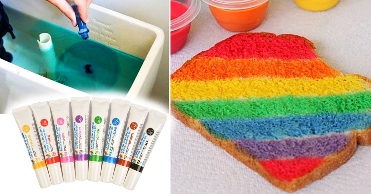 Food Coloring Works Not Only with Cakes. There Are at Least 8 Other Ways You Can Use It