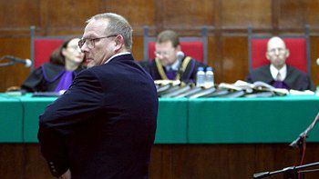 Redaktor naczelny "Gazety Wyborczej" Adam Michnik