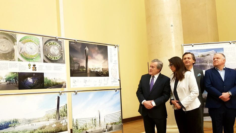 Zwycięski projekt Pomnika Bitwy Warszawskiej