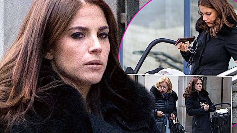 Weronika Rosati z córką i matką