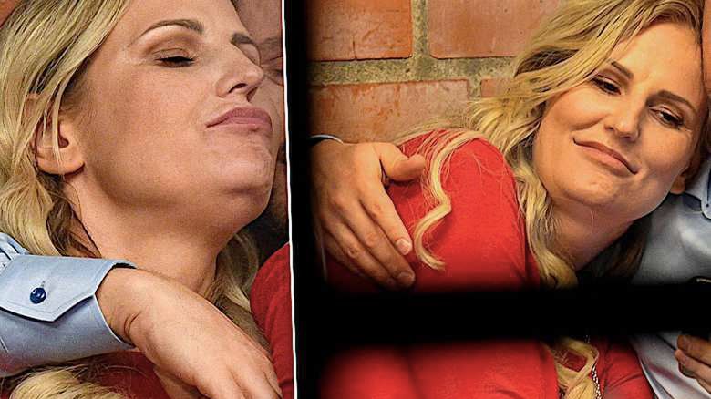 Dominika Tajner-Wiśniewska i Qczaj na kolacji