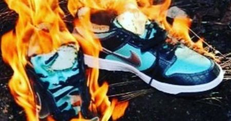Dla burmistrza z Luizjany palenie produktów Nike to za mało