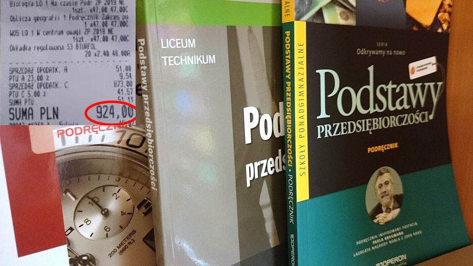Prawie 1 tys. złotych trzeba zapłacić za podręczniki do liceów.