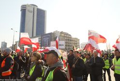 Protest rolników sparaliżował Warszawę. Ogromne korki w centrum stolicy