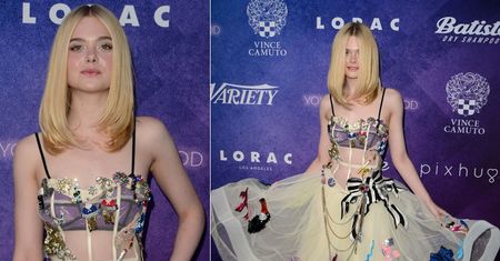 LOOK OF THE DAY: Elle Fanning w stylizacji Marc Jacobs