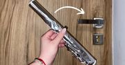 Owiń klamkę folią aluminiową. Złodzieje nie chcą, żebyś znał ten trik