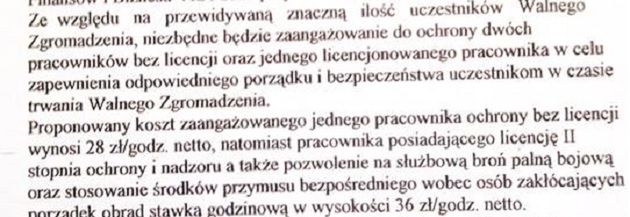 Tajniacy i ochroniarze uzbrojeni w broń palną. Tak spółdzielnia w Warszawie chciała bronić się przed mieszkańcami.