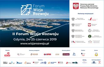 II Forum Wizja Rozwoju: Sto debat w kilkunastu blokach tematycznych.