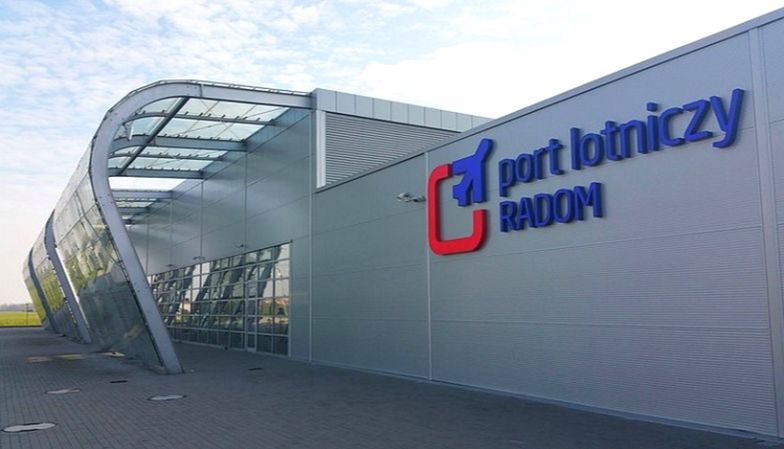 Tak wygląda obecny terminal na lotnisku w Radomiu 