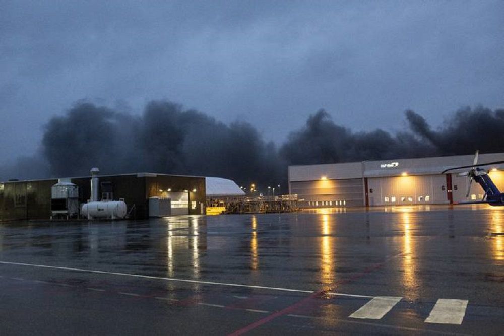 Norwegia. Pożar na lotnisku w Stavanger. Ruch lotniczy wstrzymany