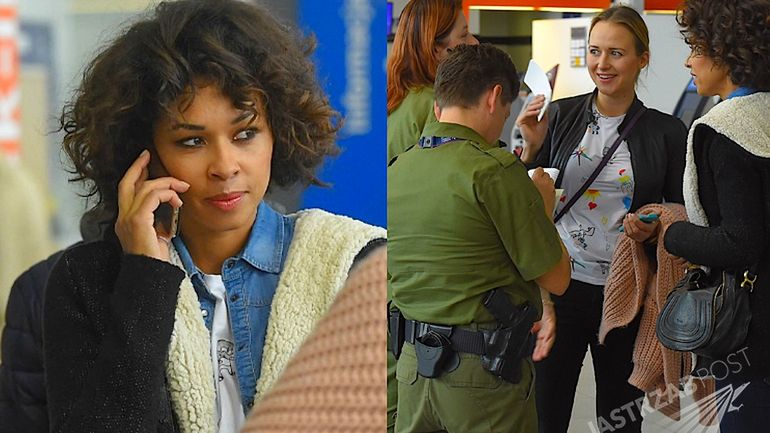 Omenaa Mensah zatrzymana na lotnisku