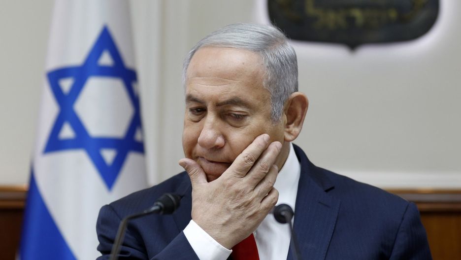 Premier Izraela Beniamin Netanjahu podczas posiedzenia rządu w Jerozolimie