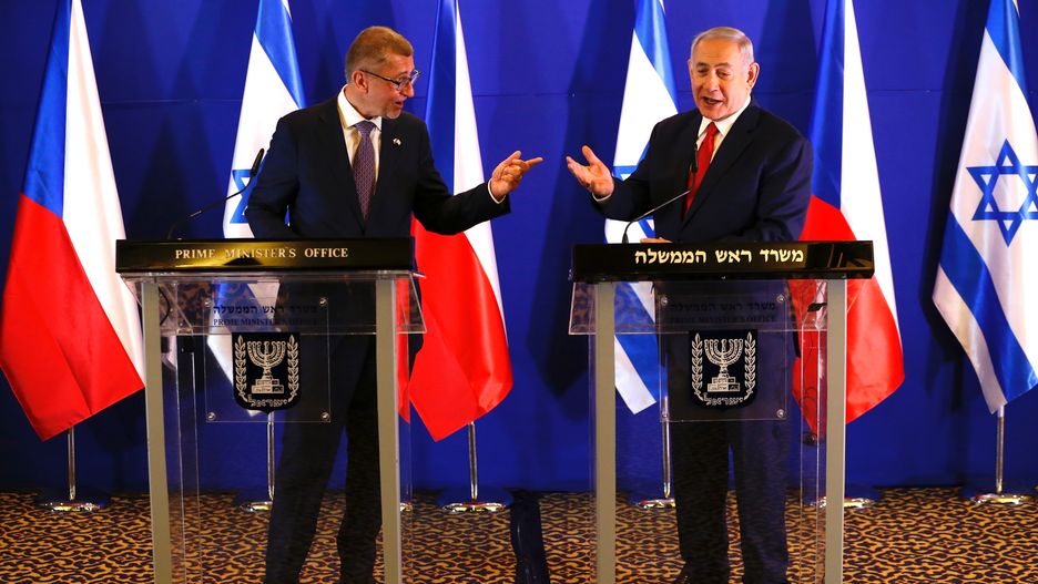 Andrej Babisz i Benjamin Netanjahu