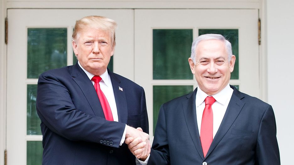 Donald Trump i Benjamin Netanjahu