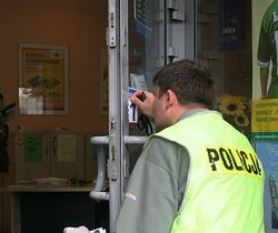 Zatrzymany po napadzie na bank