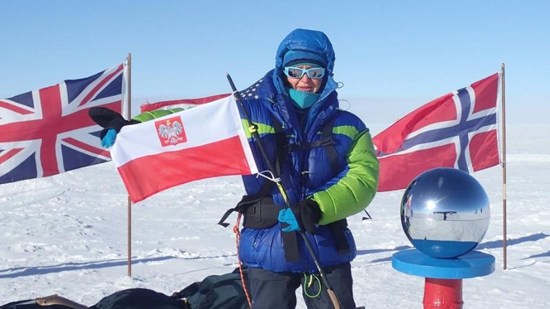 Małgorzata Wojtaczka to pierwsza Polka na biegunie południowym