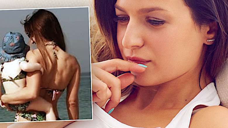 Anna Lewandowska pupa stringi cellulit