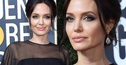Złote Globy 2018: Angelina Jolie oczarowała na czerwonym dywanie. Przyszła na galę w towarzystwie eleganckiego przystojniaka!