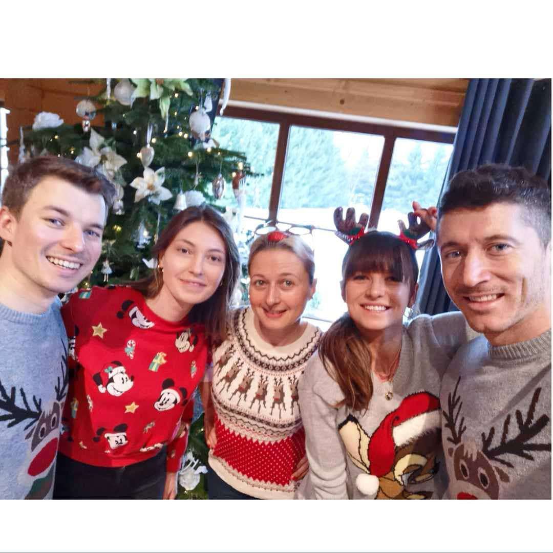 Anna i Robert Lewandowscy – Boże Narodzenie, święta 2018