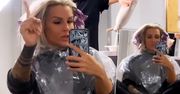 Rozgoryczona Blanka Lipińska wyskoczyła do fryzjera. Nie dostała wygranej nagrody, ale pocieszyła się nową fryzurą