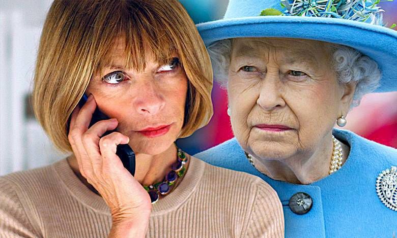 Anna Wintour nie liczy się nawet z królową Elżbietą II! Bez skrupułów złamała jeden z najważniejszych punktów etykiety!