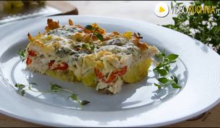 Zapiekanka z kurczakiem i ziemniakami