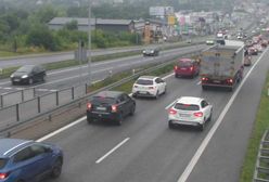 Korek na wjeździe do Krakowa. Utrudnienia na zakopiance potrwają do południa