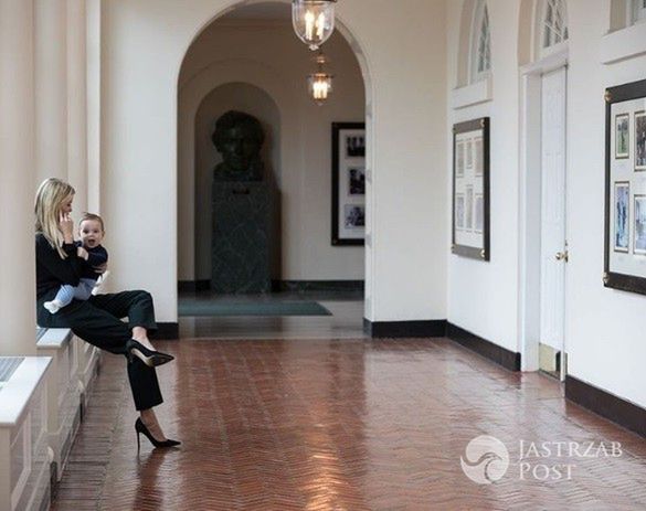 Ivanka Trump z synkiem