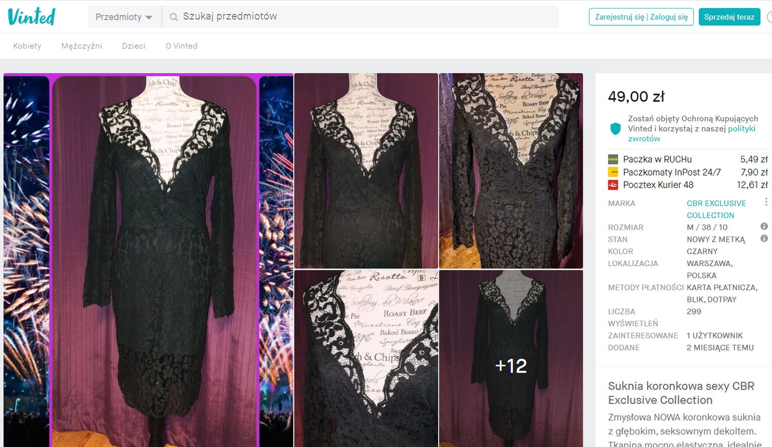 Katarzyna Skrzynecka sprzedaje buty i ubrania
