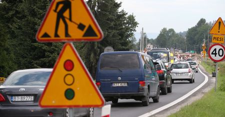 Remont Zakopianki. Utrudnienia na trasie do końca tygodnia